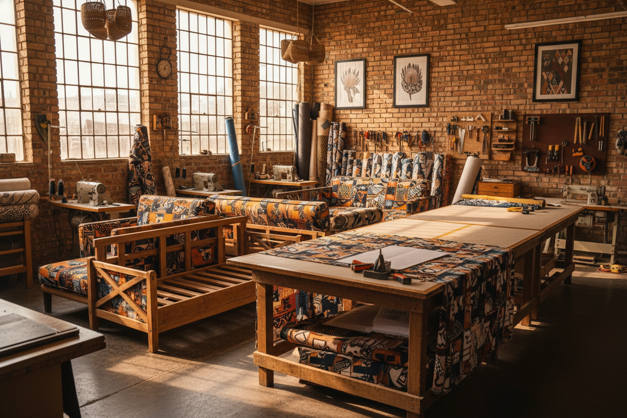 make it seem like something based in Johannesburg, south africa and remove the workers 